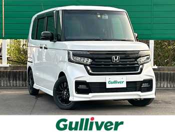 ホンダ Ｎ ＢＯＸ カスタム L スタイル+ブラック 禁煙車/特別仕様車/メーカー8インチナビTV