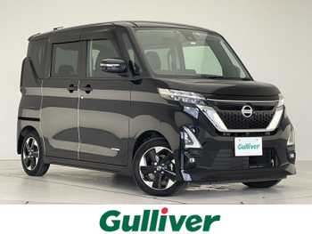 日産 ルークス ハイウェイスター X 純正9型ナビ 全方位 片側電動 衝突軽減 LED