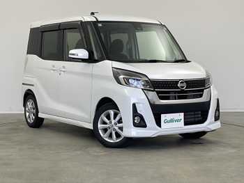 日産 デイズ ルークス ハイウェイスター Xターボ 純正ナビ パワースライド ターボ フルセグ
