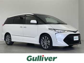 トヨタ エスティマ アエラス プレミアム SR 純正10型ナビ 後席モニター Bカメ ETC