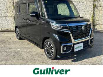 スズキ スペーシア カスタム HYBRID XS ナビ　Bカメラ　衝突軽減　両側Pスラ