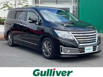 日産 エルグランド ライダー 黒クロス マニュアル MOPナビ リアエンター 全方位 両側電動 LED