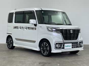 スズキ スペーシア カスタム HYBRID XS 純正ナビ 全方位 クルコン 両側パワスラ