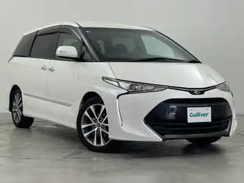 トヨタ エスティマ アエラス プレミアム 純正10型ナビ 純正12型後席モニター 禁煙車