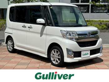 ダイハツ タント カスタム X 社外ナビ  片側電スラ ビルトインETC