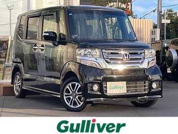 ホンダ Ｎ ＢＯＸ カスタム G Lパッケージ 片側パワースライドドア・純正ナビ