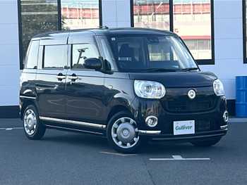 ダイハツ ムーヴ キャンバス G ブラックインテリア リミテッド SAⅢ 純正ナビ Bカメラ 全方位カメラ 両側電動扉