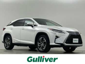 レクサス ＲＸ 450h バージョンL 3眼LED 黒革 サンルーフ 純正12.3型ナビ