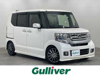 ホンダ Ｎ ＢＯＸ カスタム ターボ SSパッケージ 社外ナビ 前後ドラレコ ETC 禁煙車