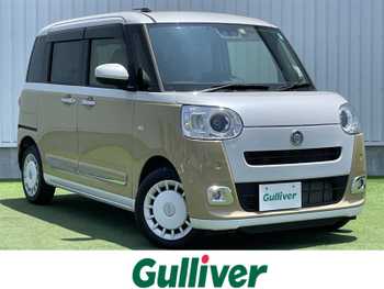 ダイハツ ムーヴ キャンバス ストライプス G 禁煙車 衝突軽減 両側パワスラ Bカメラ ETC