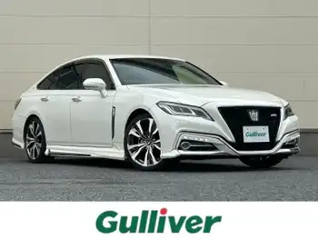 トヨタ クラウン ハイブリッド RS アドバンス モデリスタフルエアロ/三眼LED/純正