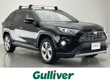 トヨタ ＲＡＶ４ ハイブリッドG 純正9型ナビ TV 電子ミラー 黒革シート BSM