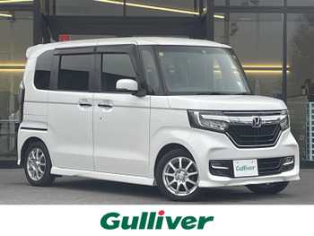 ホンダ Ｎ ＢＯＸ カスタム G L ホンダセンシング 禁煙車 社外ナビ 衝突軽減 Bカメラ ETC