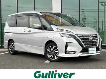 日産 セレナ ハイウェイスター V 純正SDナビBカメ全周囲両PスラLEDETC