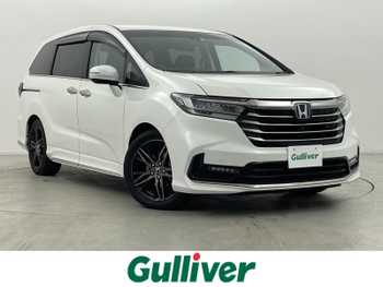 ホンダ オデッセイ ハイブリッド e:HEVアブソルート EX 純正10型ナビ 純正後席モニタ 全周囲 禁煙
