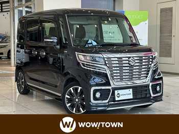 スズキ スペーシア カスタム HYBRID XS ターボ 禁煙 ワンオーナー 両側パワスラ フルセグ