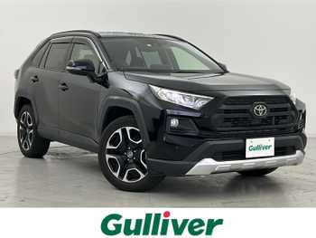 トヨタ ＲＡＶ４ アドベンチャー 禁煙車 BSM 純正9型ナビ ALPINEスピーカー