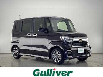 ホンダ Ｎ ＢＯＸ カスタム L 禁煙車 純正ナビ 左側電動スライドドア ETC