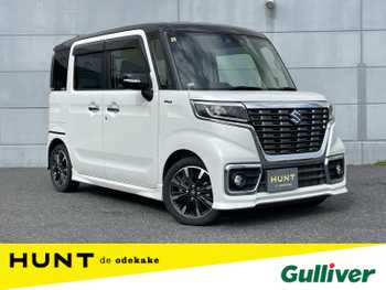 スズキ スペーシア カスタム HYBRID XS ナビ 衝突軽減 クルコン 前後ソナー ETC