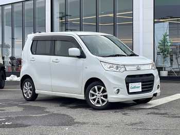 スズキ ワゴンＲ スティングレー X 4WD 社外SDナビ バックカメラ ETC