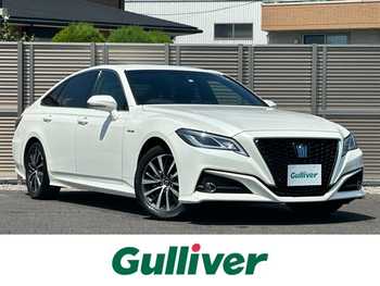 トヨタ クラウン ハイブリッド S Cパッケージ 純正ナビ TV Bカメラ LED AW ETC BSM