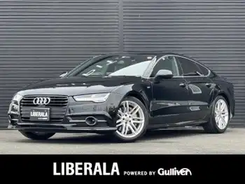 アウディ Ａ７ SB 3．0 TFSI クワトロ Sライン ワンオーナー 黒革 BOSE パークアシストPKG