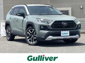 トヨタ ＲＡＶ４ アドベンチャー 黒レザー 19インチAW 9型ナビ バックカメラ