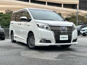 トヨタ エスクァイア ハイブリッド Gi 純正9型ナビ フリップダウン 両側パワスラ