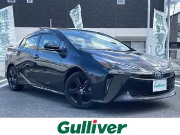 トヨタ プリウス S ツーリングセレ ブラックED 禁煙車純正ナビ付DオーディオBカメドラレコ