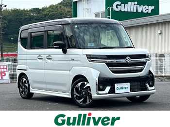 スズキ スペーシア カスタム HYBRID XS 禁煙車 ナビ バックカメラ 両側パワスラ