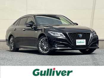 トヨタ クラウン ハイブリッド G－エグゼクティブ 12.3型ナビ 全方位 SR 黒革電動温冷席 BSM