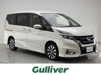 日産 セレナ ハイウェイスター Vセレクション 社外ナビ 社外天吊 エマブレ  全方位 Pパイ