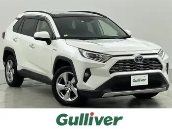 トヨタ ＲＡＶ４ ハイブリットG サンルーフ　純正9型ナビ　レザー　Bカメラ