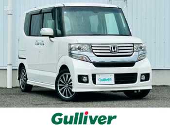 ホンダ Ｎ ＢＯＸ カスタム G ターボ Aパッケージ 純正ナビバックカメラクルコン純正AW