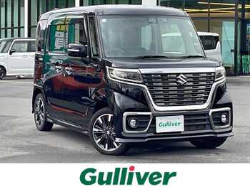 スズキ スペーシア カスタム HYBRID XS 両側電動ドア　純正アルミ　シートヒーター