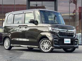 ホンダ Ｎ ＢＯＸ カスタム EX ターボ BカメラETC両側Pスラホンダセンシング