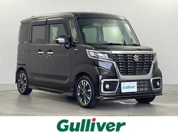 スズキ スペーシア カスタム HYBRID XS 純正ナビ 衝突被害軽減装置 両側PWスラドア