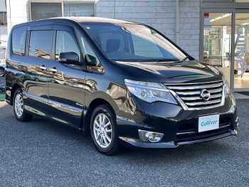 日産 セレナ ハイウェイスター Sハイブリッド ワンオーナー 純正SDナビ ETC Eブレーキ