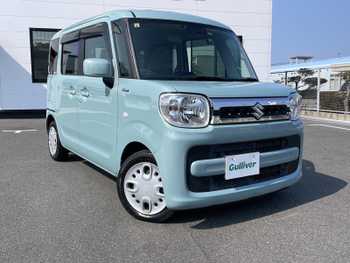 スズキ スペーシア HYBRID X 禁煙車　社外ナビ　ドラレコ　両側パワスラ