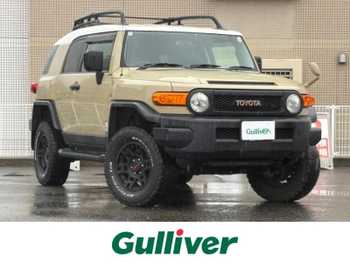 トヨタ ＦＪクルーザー  TRD AW ルーフラック リフトアップ 背面T