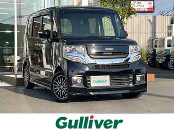 ホンダ Ｎ ＢＯＸ カスタム G ターボ Lパッケージ 純正ナビ・バックカメラ・パドルシフト