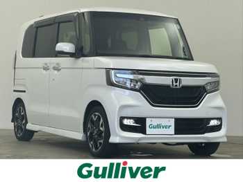 ホンダ Ｎ ＢＯＸ カスタム G L ターボ ホンダセンシング 禁煙 純正ナビTV 両側電動 バックカメラ