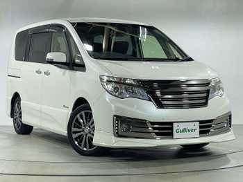 日産 セレナ ライダーパフォ B ZZ S HV 純正SDナビ 後席モニター 両側電動 ETC