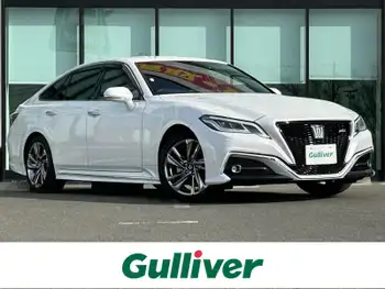 トヨタ クラウン ハイブリッド RS 純正12.3型ナビ Bカメラ BSM ETC 半革温席