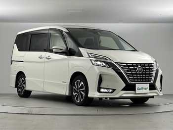 日産 セレナ ハイウェイスター V 純正10型SDナビ 後席モニター 衝突軽減 ETC