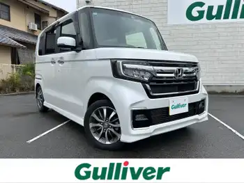 ホンダ Ｎ ＢＯＸ カスタム L 社外ナビTV BT Bカメラ 片側パワスラ