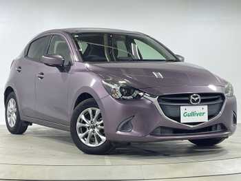 マツダ デミオ 13S 純正7型ナビ LEDヘッドライト スマートキー