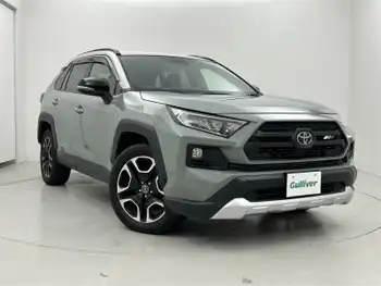 トヨタ ＲＡＶ４ アドベンチャー 9型ナビ Bカメラ ETC 黒革 寒冷地 置型充電