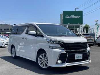 トヨタ ヴェルファイア Z 社外ナビSR 12型後席モニター LED