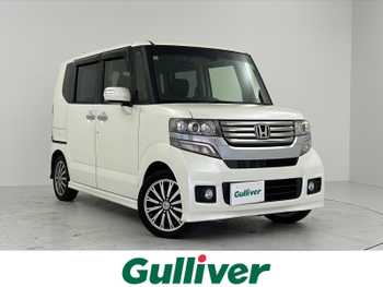 ホンダ Ｎ ＢＯＸ カスタム ターボ SSパッケージ 純正8型ナビ 衝突軽減 両側電動 クルコン